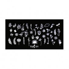 Plate for stamping of Tufi Profi Premium No. 1 (0099882)