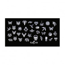 Plate for stamping of Tufi Profi Premium No. 3 (099884)