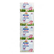 Picnic Baby plates with camomile extract from mosquitoes, 10 pieces