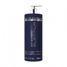 Platinum fair and gray hair Abril et Nature Bain Shampoo Platinum shampoo, 1 l