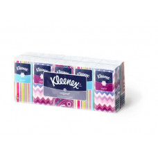 Kerchiefs nasal Kleenex original, 10х10 pieces.