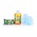 Gift Green Way set F_tol_n_ya Beauty Shop (shower gel, 500 ml + solid soap, 90 g + bast)