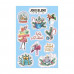 Gift Joko Blend Citrus Splash Set set (face pack, 20 g + shower gel, 260 ml + body scrub, 50 g + stickers)