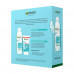 Gift set for the person Garnier Skin Natural Pure leather (multifunctional means 3 in 1, 150 ml + micellar water, 400 ml)