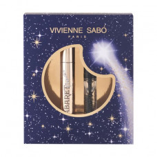 Gift set for a make-up of eyes of Vivienne Sabo (the Cabaret Premiere 01 mascara of black, 9 ml + the gel for eyebrows and eyelashes of Fixateur Gel fixing, transparent,