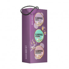 Gift set for a body of Emotions by Liora Magic Body Set women's (gel jelly for a shower, 80 ml + the ex-volume, 80 ml + the perfumed cream, 80 ml)