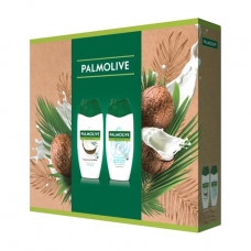 Gift set women's Palmolive Coco and milk (shower cream gel, 250 ml + shower cream gel, 250 ml)