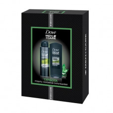 Gift set men's Dove Men Freshness of a sage (shower gel, 250 ml + deodorant spray, 150 ml)