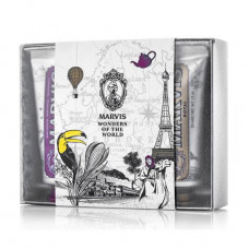 Gift set of the Marvis 3 Flavours Box toothpastes (Royal, 25 ml + Karakum, 25 ml + Rambas, 25 ml)