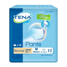 Diapers are Tena pants normal medium pants for adults, 10 pieces