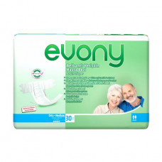 Diapers for adult Evony 2 Medium, 30 pieces