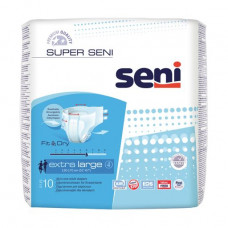 Diapers for adult Seni Super Extra Large, 10 pieces