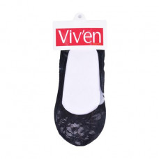 Footsies female Viv'en petty black, universal size