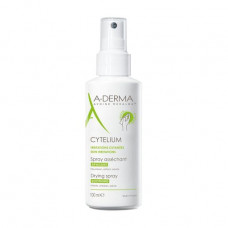 The drying and calming A-Derma Cytelium Drying Spray Soothing spray for the angry face skin and a body, 100 ml