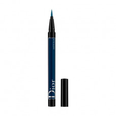 Eyeliner felt-tip pen for eyes of Christian Dior Diorshow On Stage Liner 296 Matte Blue, 0.55 ml