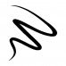 Eyeliner felt-tip pen for eyes waterproof TopFace Tiny Eyeliner, black, 1 ml