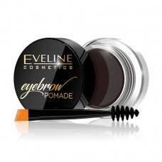 Lipstick for eyebrows of Eveline Cosmetics Eyebrow Pomade Dark Brown, 4 g