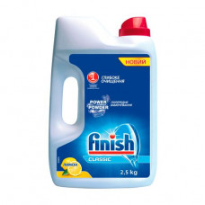Powder for washing of ware in the Lemon dishwasher Finish Classic, 2.5 kg