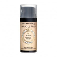 Primer for the person Max Factor Miracle Prep 3 in 1 Beauty Protect Primer SPF 30 PA+, 30 ml