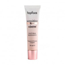 Primer under a make-up of TopFace Sensitive Mineral Primer, 002 Natural Radiance, 30 ml