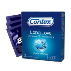 Contex Long Love condoms of Dl of long pleasure, 3 pieces
