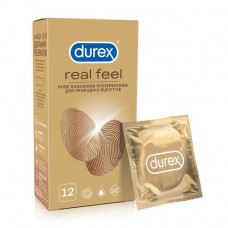 Durex Real Feel condoms natural feelings, 12 pieces