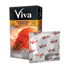 Condoms latex Viva Ridge, 12 pieces
