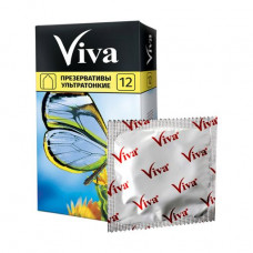 Condoms latex Viva Ultrathin, 12 pieces