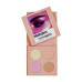 Professional palette of highlighters of Make Up Me Professional 4 shades, HLS4, 1 piece