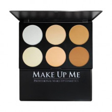 Professional palette of Make Up Me P6-1 powders of 6 shades, 36 g