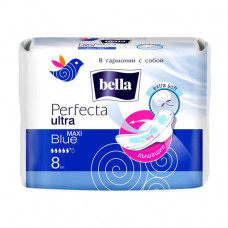 Laying for critical days of Bella Perfecta Ultra Maxi Blue, 8 pieces