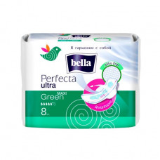 Laying for critical days of Bella perfecta ultra maxi green, 8 pieces.