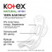 Laying for critical days of Kotex Natural Night, 6 pieces