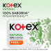 Laying for critical days of Kotex Natural Normal, 8 pieces