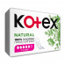 Laying for critical days of Kotex Natural Super, 7 pieces
