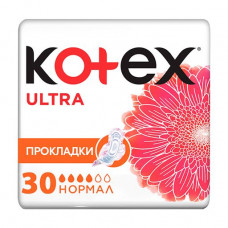 Laying for critical days of Kotex Ultra Normal, 30 pieces