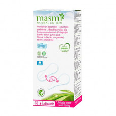 Panty liners Masmi organic multiform, 30 pieces.