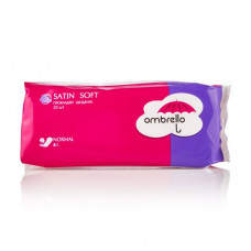 Panty liners Ombrello Satin Soft Normal, 20 pieces