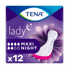 Laying urological female TENA Lady Maxi Night, 12 pieces