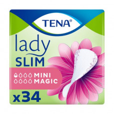 Laying urological female TENA Lady Slim Mini Magic, 34 pieces