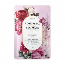 Antiedematous mask golfs for legs of Koelf Rose Petal Satin Leg Mask, 40 g