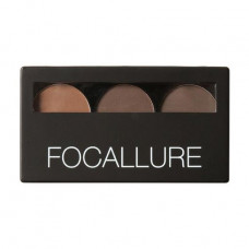Powder blya eyebrows of Focallure Eyebrow Powder 01, 5.8 g