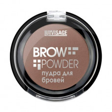 Powder for eyebrows of Luxvisage Brow powder 02 Soft Brown of 1.7 g