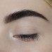 Powder for eyebrows of WoBs B22 Dark Brown, 0.7 g