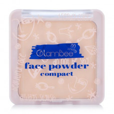 Powder compact GlamBee Face Powder Compact without mirror 01, 8.5 g