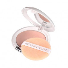 Powder compact Seventeen Natural Silky with a mirror tone 01, 12 g