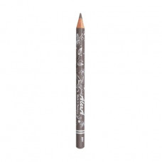 Powdery pencil for registration of eyebrows and a make-up of WoBs B01 of Gray-brown, 2 g