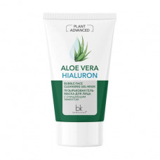 Bubble gel - a Belkosmex Aloe Vera Hialuron face pack with the cleaning effect, 110 g