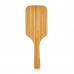Hairbrush massage K.O.S from a bamboo, with the combined bristle, rectangular