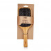 Hairbrush massage K.O.S from a bamboo, with the combined bristle, rectangular